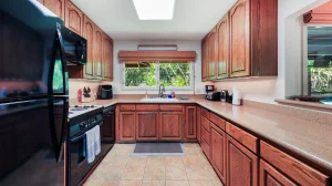 The Riverhouse kauai vacation rental home at River Estate has a fully outfitted gourmet kitchen